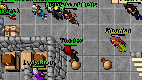 Thoder on screen