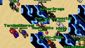 Dar'goz on screen