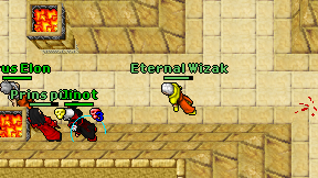 Eternal Wizak on screen