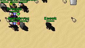 Keewk on screen
