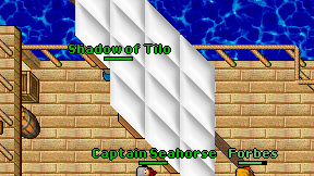 Shadow of Tilo on screen