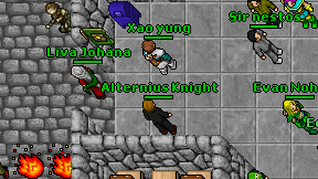 Alternius Knight on screen