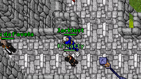Jacklost on screen