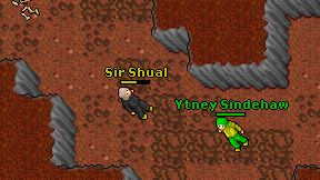 Sir Shual on screen