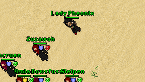 Lady Pheonix on screen