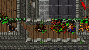Demoniac Assazin on screen
