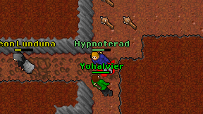 Hypnoterad on screen