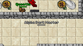 Alpha Dark Master on screen