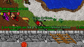 Grin Crilan on screen