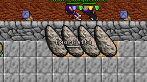 Exorcistta on screen