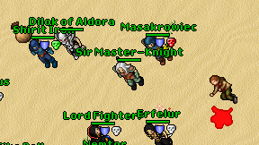 Sir Master-Knight on screen