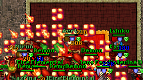 Aerte on screen