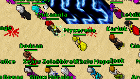 Myxerena on screen