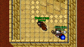 Vulcron on screen