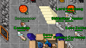 Bongouser on screen