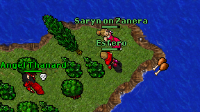 Esfero on screen