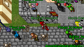 Blazz Princess on screen