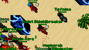 Saint Shieldbreaker on screen