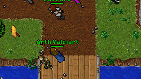 Arth Valeiart on screen