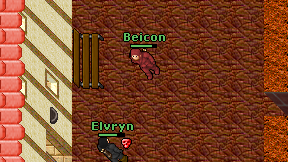 Beicon on screen