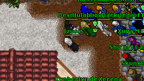 Izuss on screen