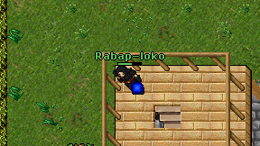 Rabap-loko on screen