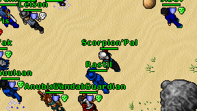 Scorpion'Pal on screen