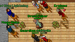Druid Fubar on screen