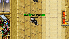 Master Zuran on screen