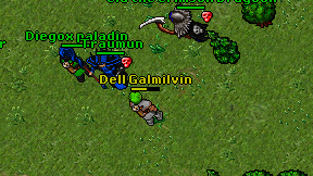 Dell Galmilvin on screen