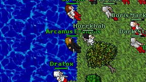 Arcanus Ervirios on screen
