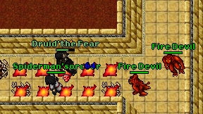 Druid'the Fear on screen