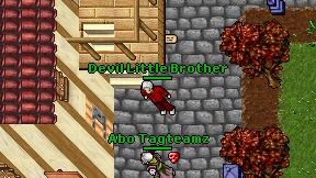 Devil Little Brother on screen