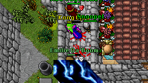 Kong Clob on screen