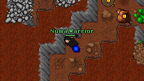 Numa Warrior on screen