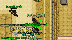 Fetma Katt on screen