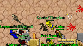 Caaba'Therion on screen