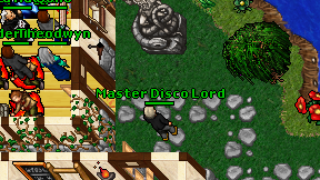 Master Disco Lord on screen