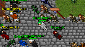 Klon Wane on screen