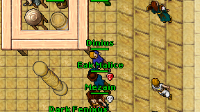 Dinius on screen
