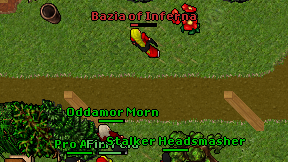 Bazia of Inferna on screen