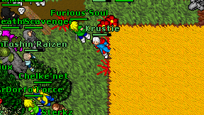 Krustie on screen
