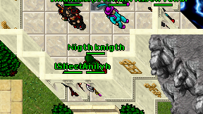 Nigth knigth on screen