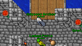 Odyssey Archer on screen