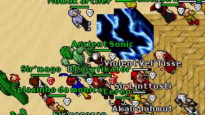 Ancient Sonic on screen