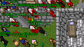 Elak Falk on screen
