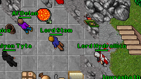 Lord Stom on screen