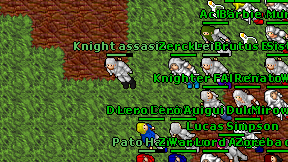 Knight assasin on screen
