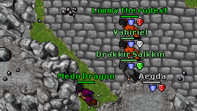 Medo Dragon on screen