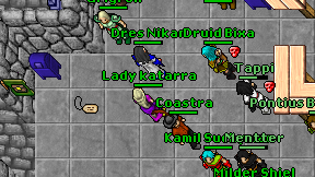 Lady katarra on screen